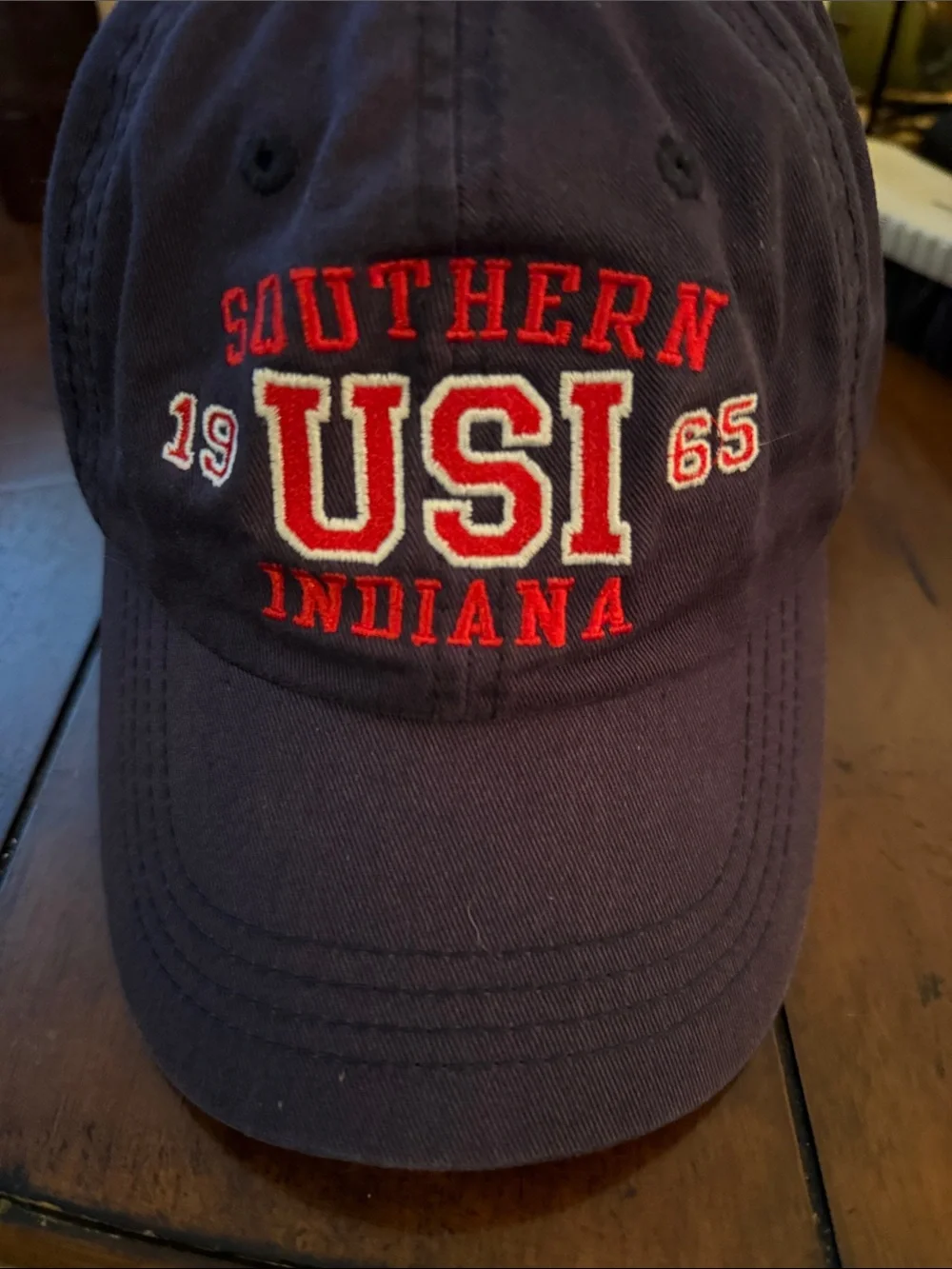Southern Indiana USI Embroidered Navy Baseball Cap